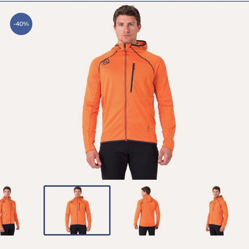 Ternua Rakker 2.0 Hooded Jacket Nectarine